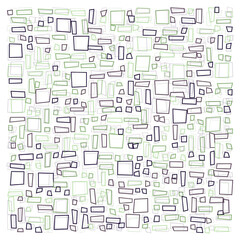 Offset Quads generative art background art illustration