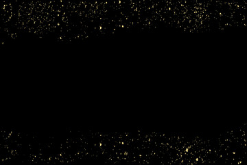 Sparkle golden glitter background 
