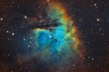 NGC281 - PACMAN NEBULA - obrazy, fototapety, plakaty
