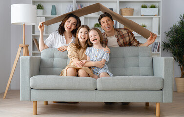 Obraz premium Concept of housing for young family.