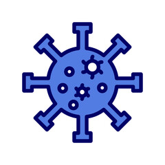 Obraz premium Virus Icon