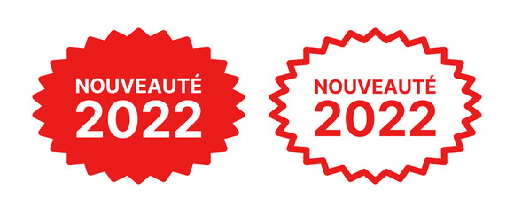 Nouveauté 2022 vecteur.