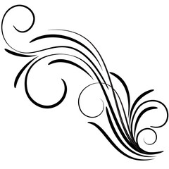 Ornament floral design, EPS8 - vector graphics.