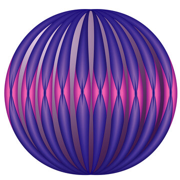 Fframe of the ball, EPS8 - vector graphics.