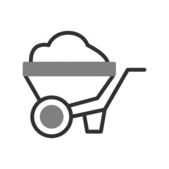 Wheelbarrow Icon