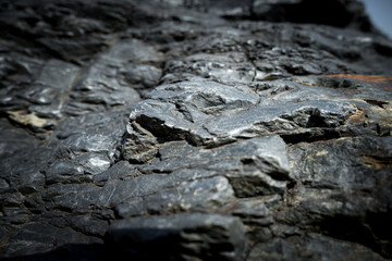 close rugged stone and rock texture