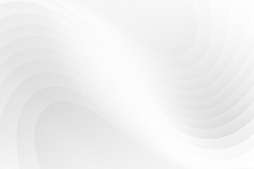 Abstract white and gray color, modern design background with geometric shape. Vector illustration.