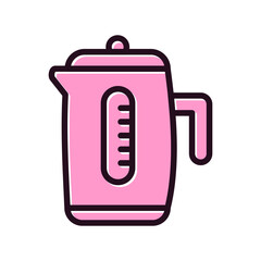 Obraz premium Electric Kettle Icon