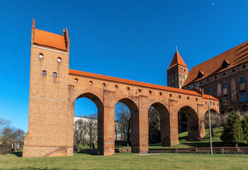 Fototapeta na wymiar Kwidzyn Castle, Teutonic Order in Poland