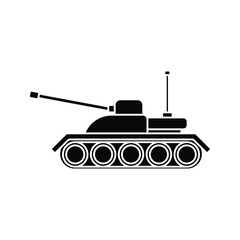 Fototapeta premium Tank icon. Vector concept illustration for design color editable