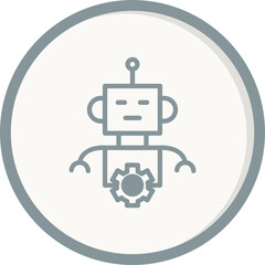 Naklejka premium Robot Icon