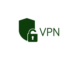 vpn logo, ion vector illustration 