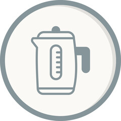 Obraz premium Electric Kettle Icon