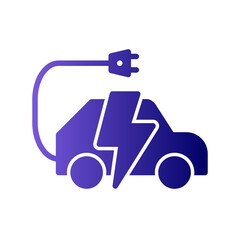 Electric Car Icon