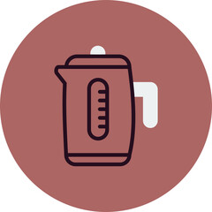 Obraz premium Electric Kettle Icon