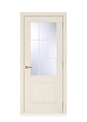 interior door, beautiful canvas, expensive fittings, made of natural veneer, door fittings