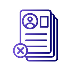 Cv Rejected Icon