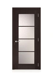 interior door, beautiful canvas, expensive fittings, made of natural veneer, door fittings