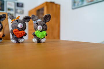 Amigurumi Easterbunnys Selfmade Handmade Bavaria Germany