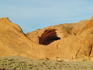Cave in Sandstone in south west of America, USA