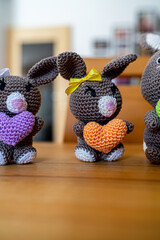 Amigurumi Easterbunnys Selfmade Handmade Bavaria Germany
