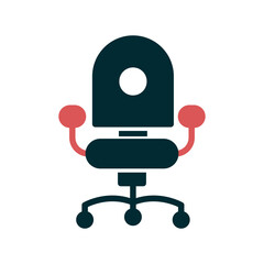 Fototapeta premium Office Chair Icon