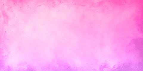 Pink background with watercolor. Pink watercolor painted stain isolated on white background. Soft Pink Watercolor and soft peach orange and beige colors on old crumpled paper texture.