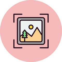Landscape Icon