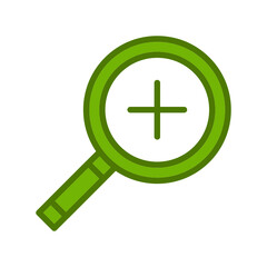 Fototapeta premium Zoom In Icon