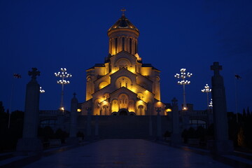 Holy Trinity Cathedral in Tbilisi, Georgia