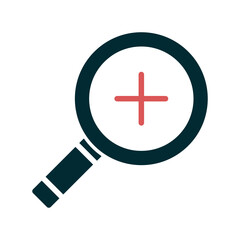 Fototapeta premium Zoom In Icon