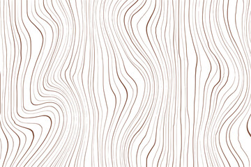 Wood texture imitation, curved lines, vector design