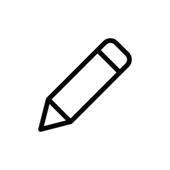 Pen icon vector. Pencil sign
