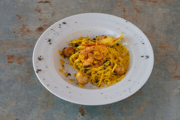 Tagliolini allo Zafferano