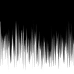 落ち込むイメージの黒色のベタフラッシュの効果線のベクター素材