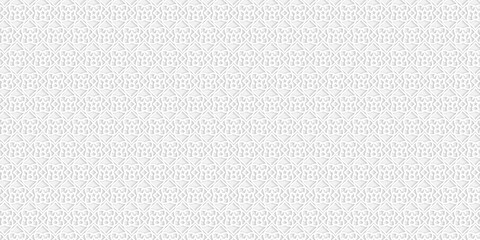 Islamic White Pattern Background