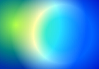 Abstract Glowing Globe Colorful Background