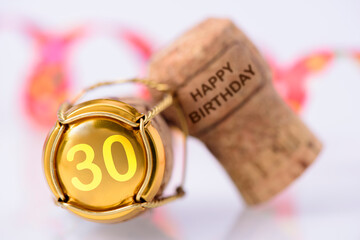 Happy congratulations to the 30th birthday