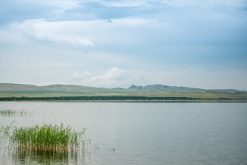 Beautiful clouds and sky, Republic of Khakassia, lakes Shira and Bele, Russia