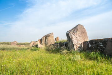 Big Salbyk Kurgan, Valley of the Kings, Republic of Khakassia, Russia