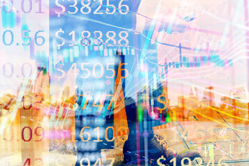 Financial accounting of profit summary graphs analysis. The business plan at the meeting and analyze financial numbers to view the performance of the company.