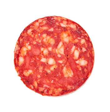 Chorizo salami slice
