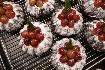 Fototapeta premium delicious and gourmet brioche handmade.