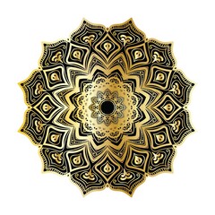 mandala logo art symbol icon vector