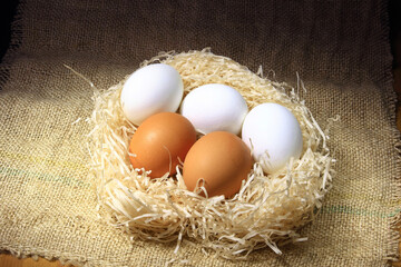 Chicken eggs as a healthy sports food.