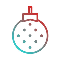 christmas ball icon