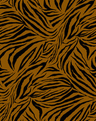 Seamless zebra pattern, animal print.