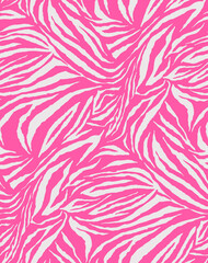 Seamless zebra pattern, animal print.