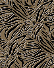 Seamless zebra pattern, animal print.
