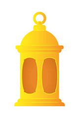 golden arabic lantern